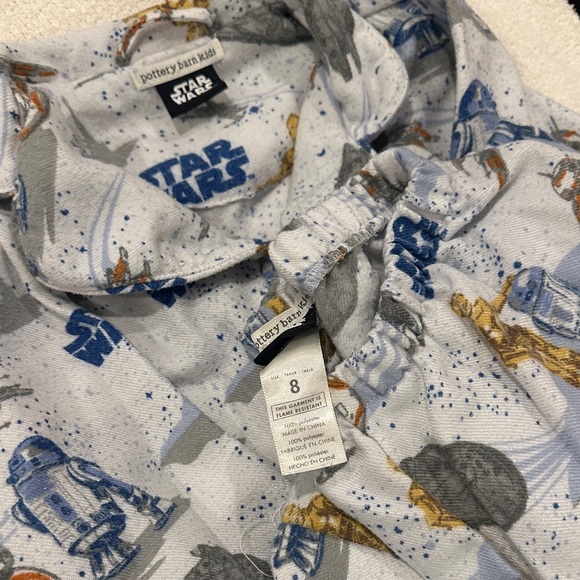 Pottery Barn Kids Superhero and Star Wars Pajama sets Multicolor size 8 - Picture 3 of 4